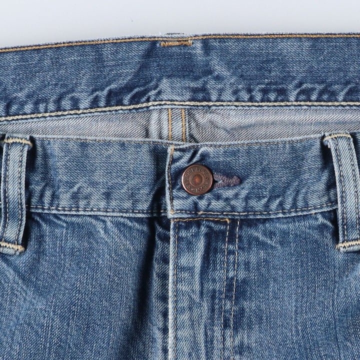 Ralph Lauren POLO RALPH LAUREN Straight Denim Pants, Men's Size W39 (approx.) cotton blue type Vintage Second Hand