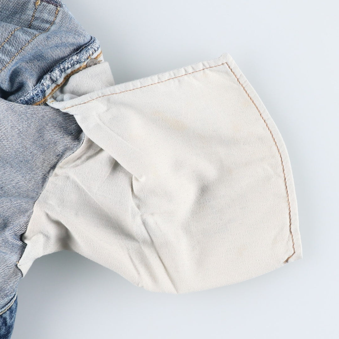 Ralph Lauren POLO RALPH LAUREN Straight Denim Pants, Men's Size W39 (approx.) cotton blue type Vintage Second Hand