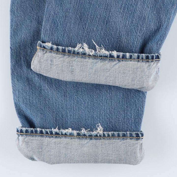 Ralph Lauren POLO RALPH LAUREN Straight Denim Pants, Men's Size W39 (approx.) cotton blue type Vintage Second Hand