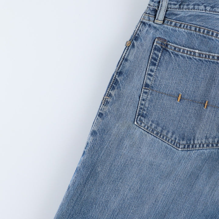 Ralph Lauren POLO RALPH LAUREN Straight Denim Pants, Men's Size W39 (approx.) cotton blue type Vintage Second Hand