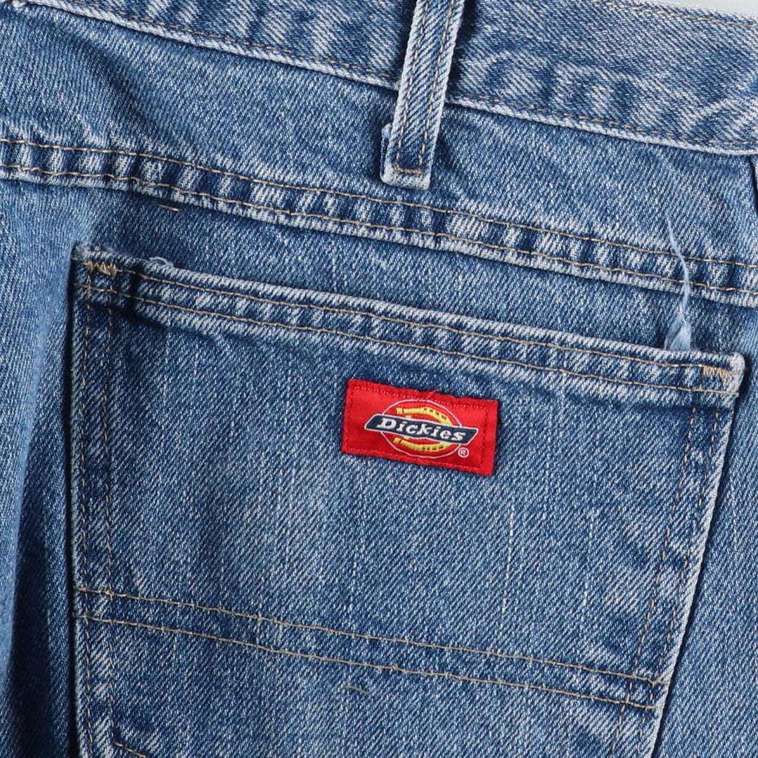 Dickies Straight Denim Pants for Men, W34 equivalent cotton blue type Vintage Second Hand