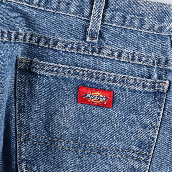 Dickies Straight Denim Pants for Men, W34 equivalent cotton blue type Vintage Second Hand