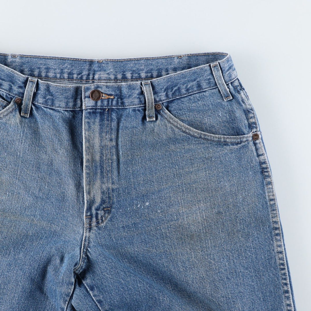 Dickies Straight Denim Pants for Men, W34 equivalent cotton blue type Vintage Second Hand