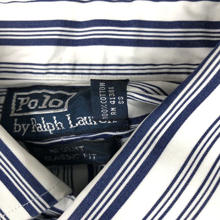 Ralph Lauren POLO by Ralph Lauren REGENT CLASSIC FIT Long-Sleeve Cotton Shirt, Men's Size XL (approx.) cotton white type Vintage Second Hand