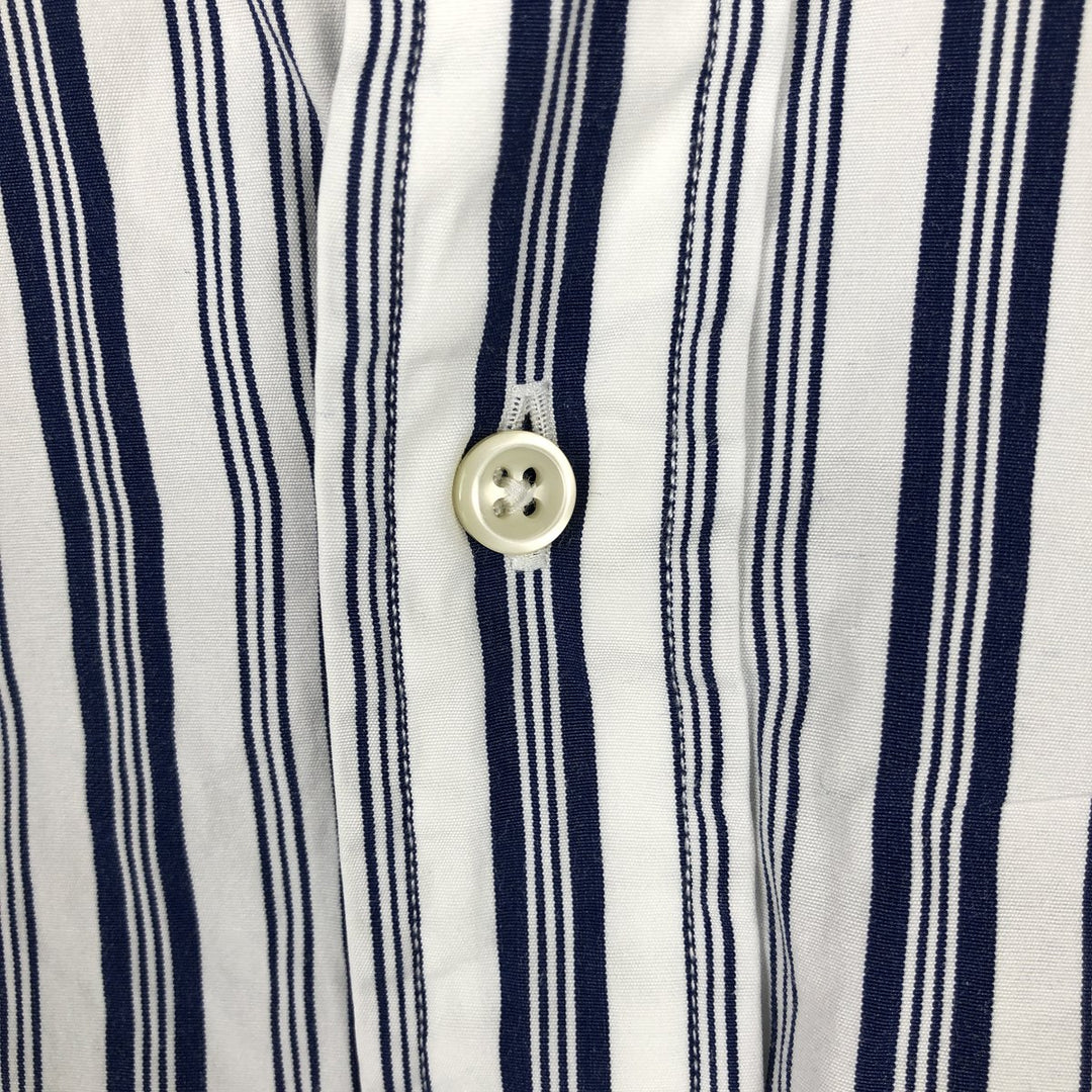 Ralph Lauren POLO by Ralph Lauren REGENT CLASSIC FIT Long-Sleeve Cotton Shirt, Men's Size XL (approx.) cotton white type Vintage Second Hand