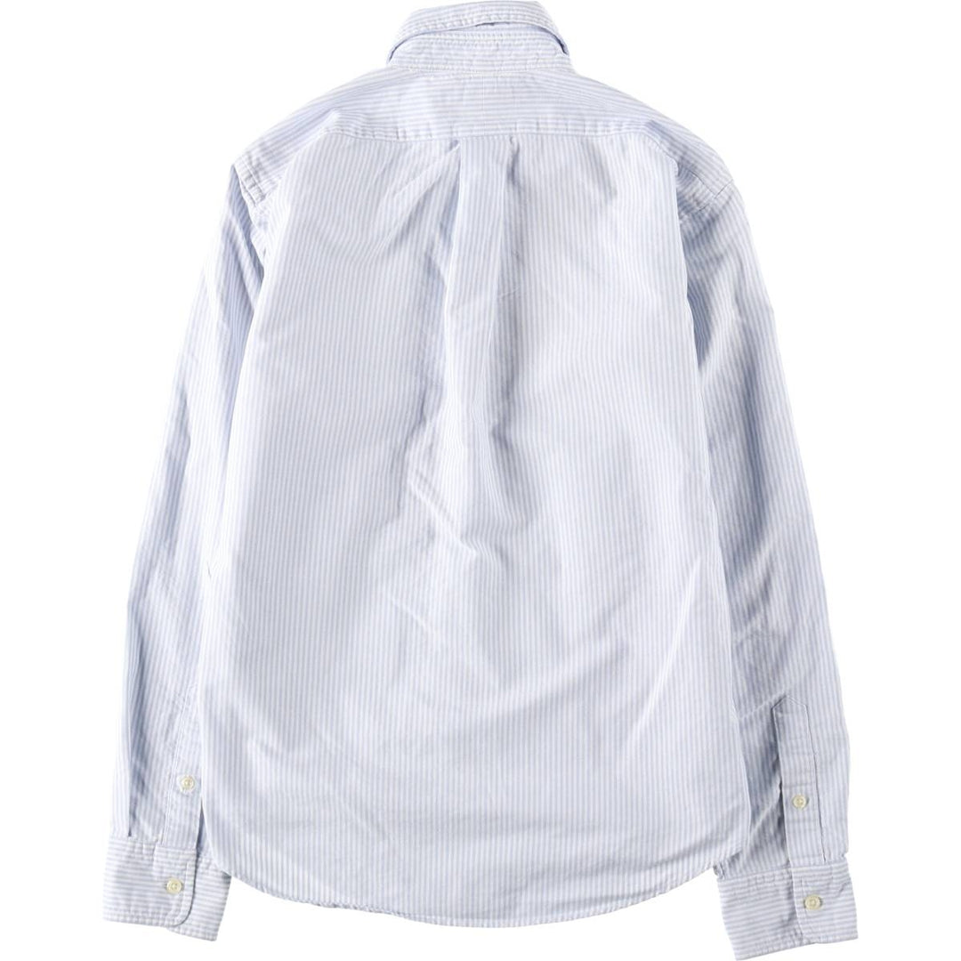 Ralph Lauren CLASSIC FIT Long-Sleeve Button-Down Striped Shirt, Women's Size S (approx.) cotton white type Vintage Second Hand
