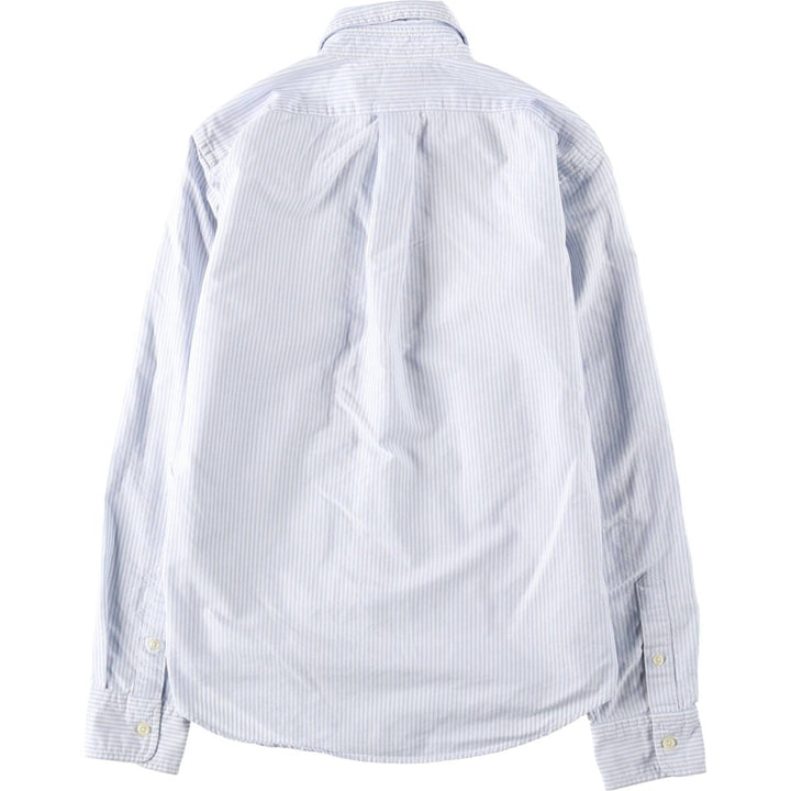 Ralph Lauren CLASSIC FIT Long-Sleeve Button-Down Striped Shirt, Women's Size S (approx.) cotton white type Vintage Second Hand