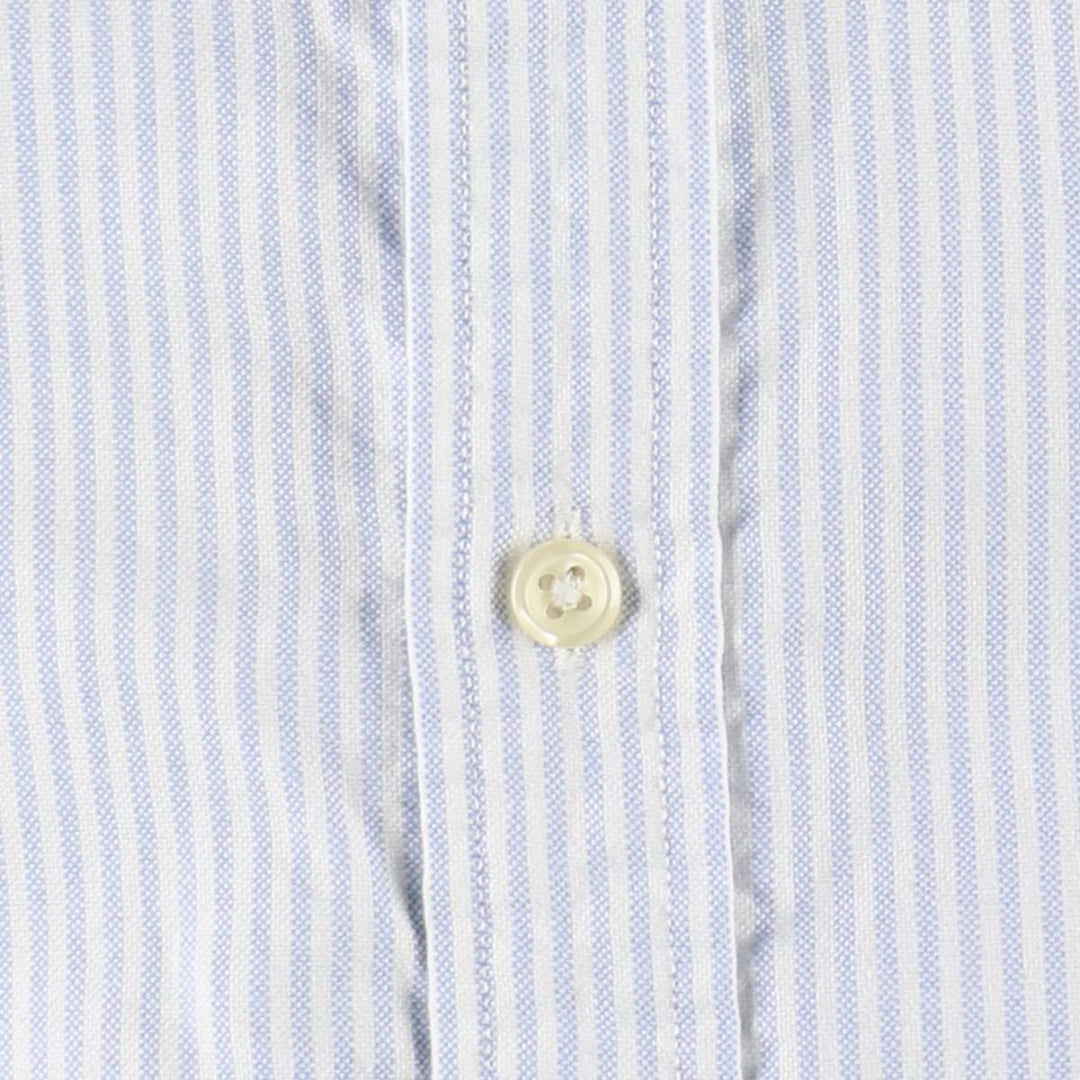Ralph Lauren CLASSIC FIT Long-Sleeve Button-Down Striped Shirt, Women's Size S (approx.) cotton white type Vintage Second Hand