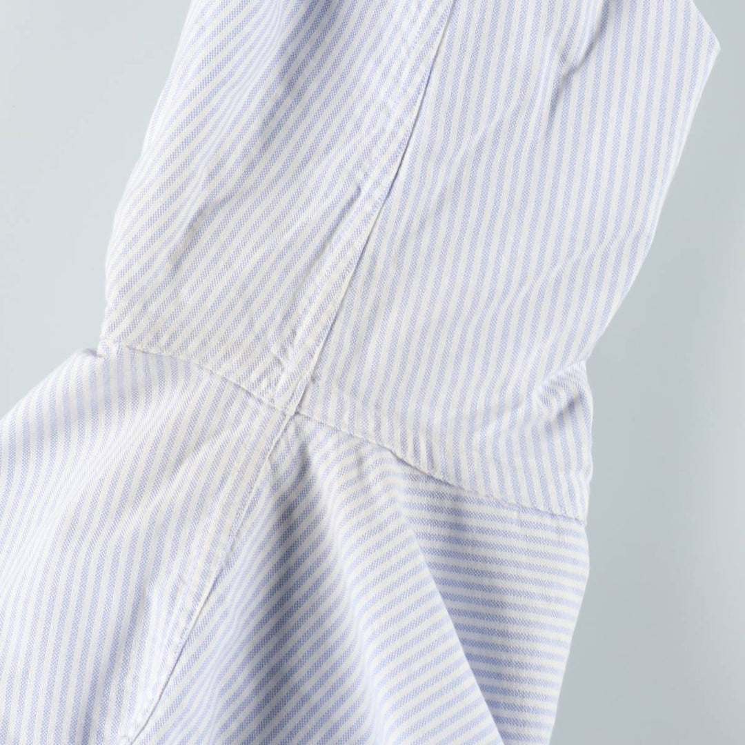 Ralph Lauren CLASSIC FIT Long-Sleeve Button-Down Striped Shirt, Women's Size S (approx.) cotton white type Vintage Second Hand
