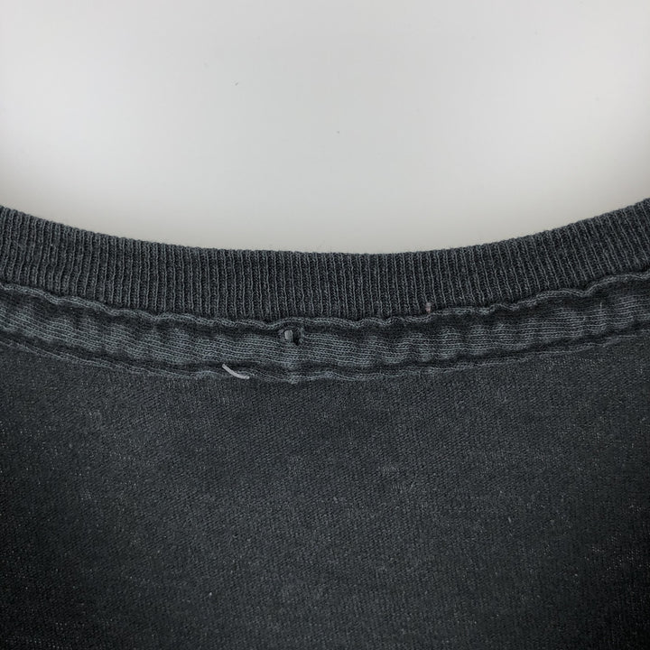 DISRURBED Cut-off Band T-shirt (Men's size L) unclear black type Vintage Second Hand