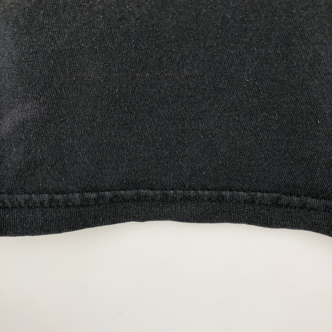 DISRURBED Cut-off Band T-shirt (Men's size L) unclear black type Vintage Second Hand