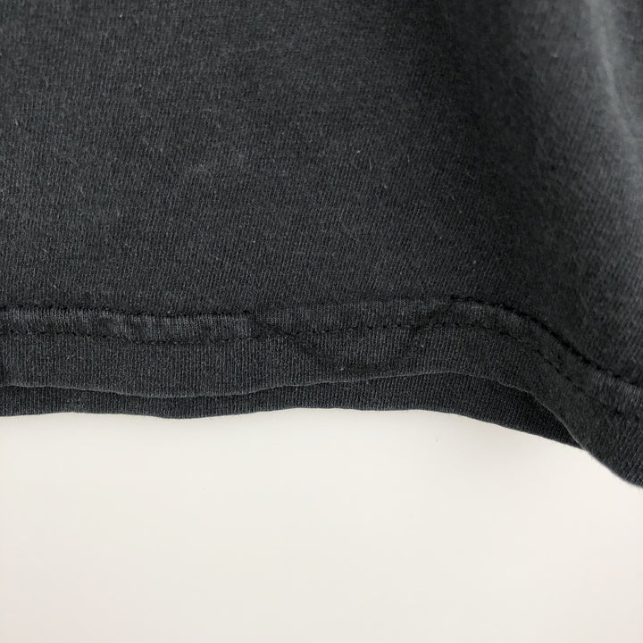 DISRURBED Cut-off Band T-shirt (Men's size L) unclear black type Vintage Second Hand