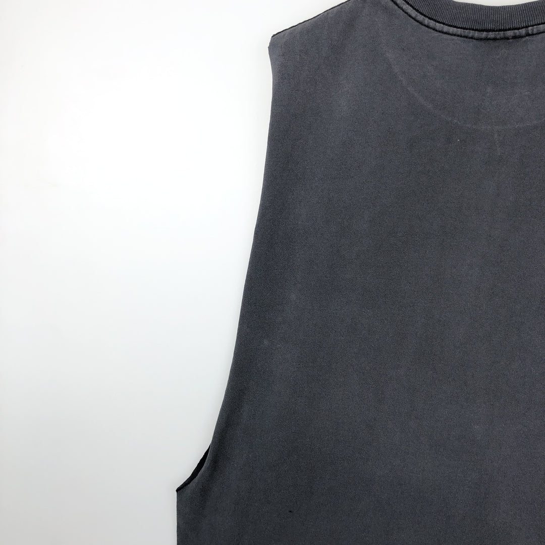 90'S Harley-Davidson Cut-Off Motorcycle T-Shirt, Made in USA, Vintage cotton black type Vintage Second Hand