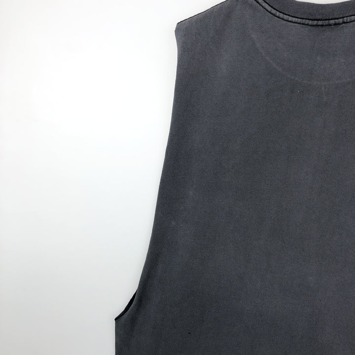 90'S Harley-Davidson Cut-Off Motorcycle T-Shirt, Made in USA, Vintage cotton black type Vintage Second Hand