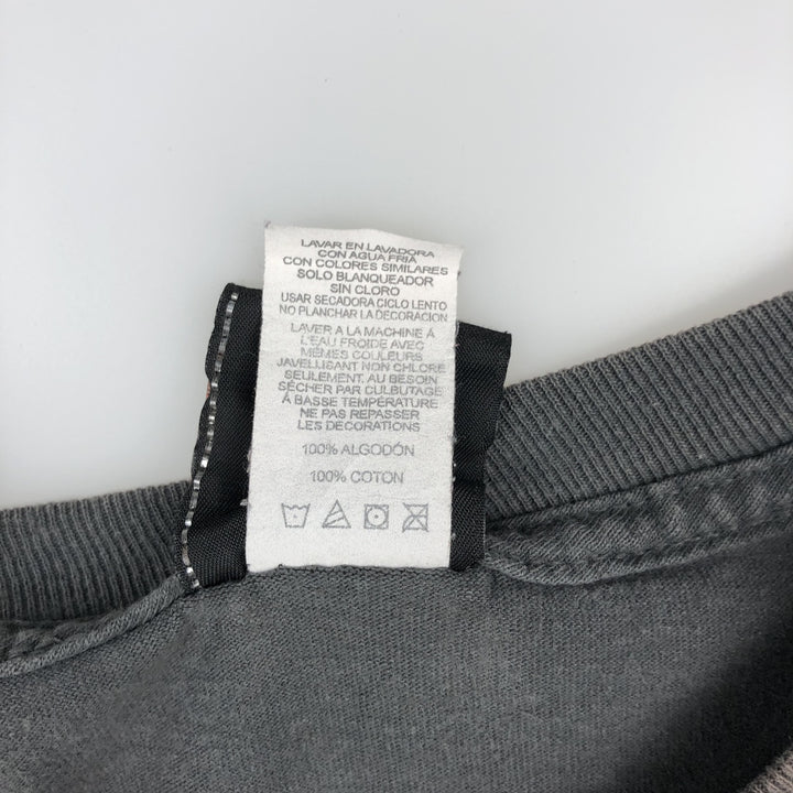 Harley-Davidson Cut-off Motorcycle Bike T-shirt, Men's XL cotton Charcoal Vintage Second Hand