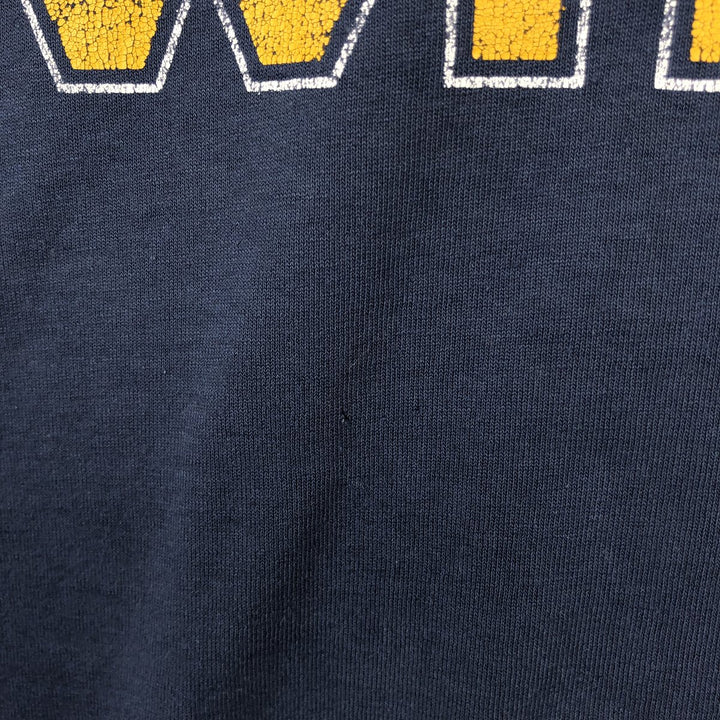90'S Fruit of the Loom Best Cut-off College T-Shirt, Men's XL equivalent, Vintage cotton navy blue type Vintage Second Hand