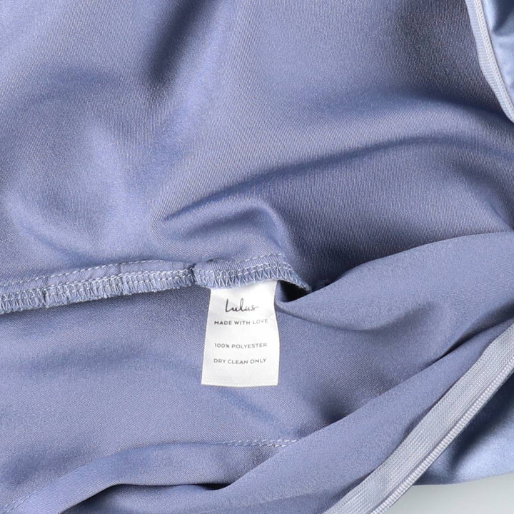 Lulus Midi Camisole Dress (Women's Size XS) polyester Blue type light blue Vintage Second Hand