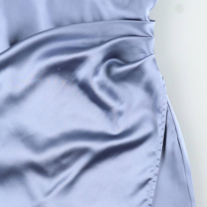 Lulus Midi Camisole Dress (Women's Size XS) polyester Blue type light blue Vintage Second Hand