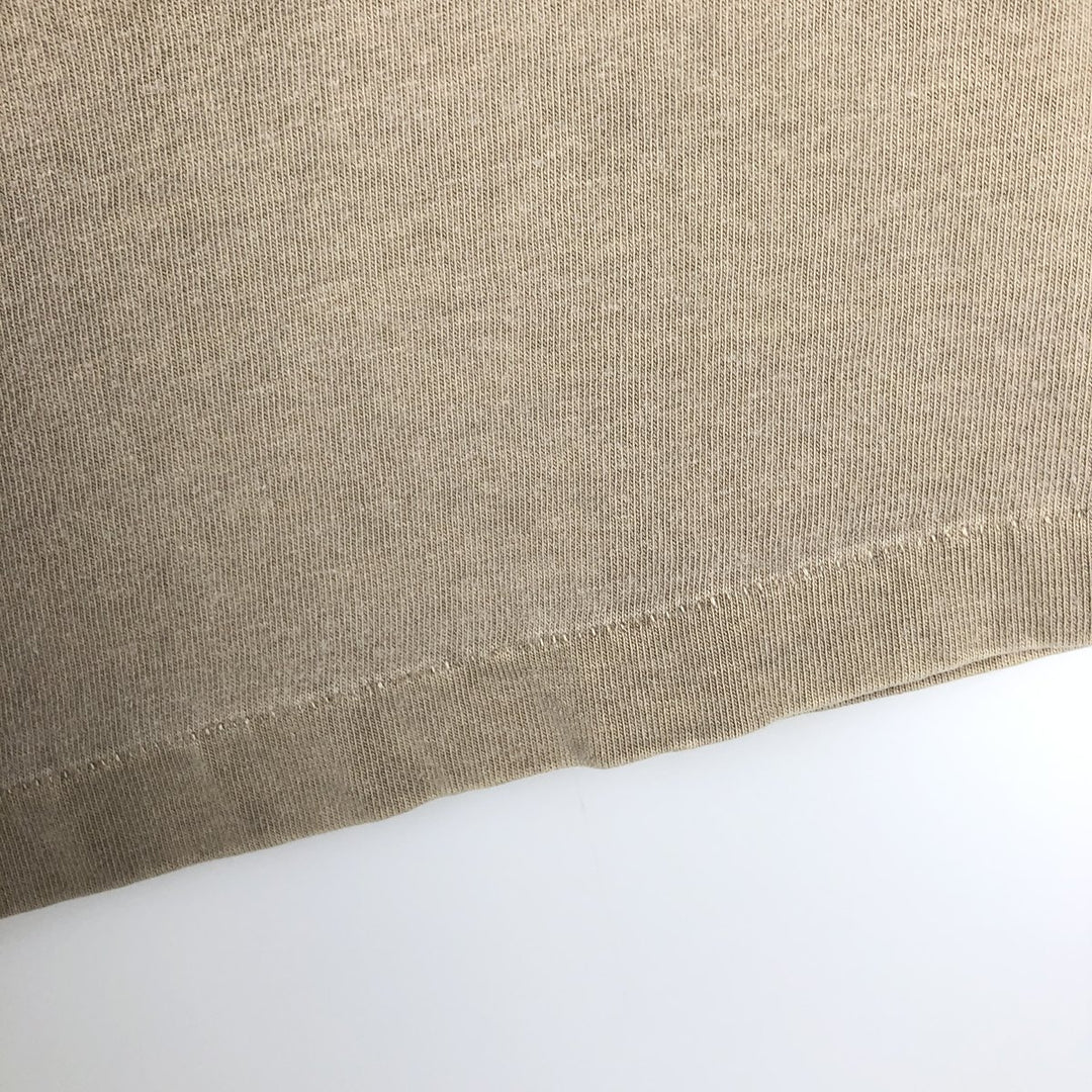 90'S Banana Republic Short-Sleeve Pocket T-Shirt, Made in USA, Men's XL (approx.), Vintage cotton Beige type Vintage Second Hand