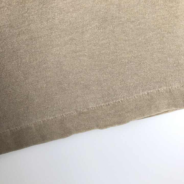 90'S Banana Republic Short-Sleeve Pocket T-Shirt, Made in USA, Men's XL (approx.), Vintage cotton Beige type Vintage Second Hand