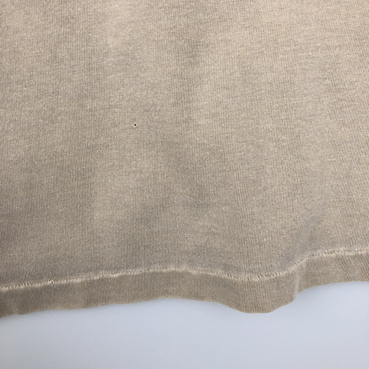 90'S Banana Republic Short-Sleeve Pocket T-Shirt, Made in USA, Men's XL (approx.), Vintage cotton Beige type Vintage Second Hand