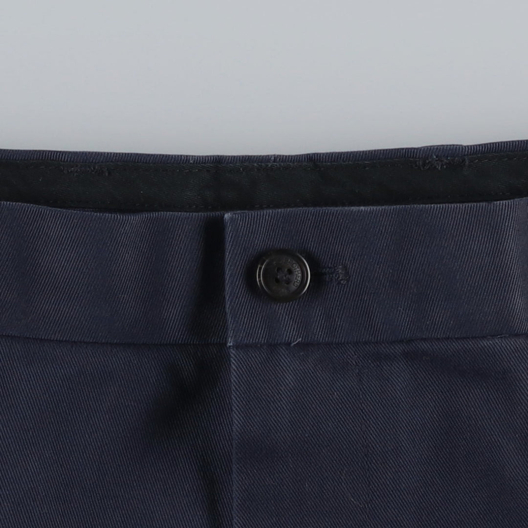Brooks Brothers ADVANTAGE CHINO CLARK Chino Pants, Men's W36 (approx.) cotton navy blue type Vintage Second Hand