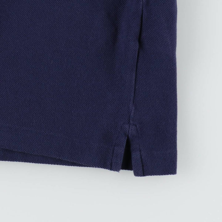 Ralph Lauren RALPH LAUREN SPORT Half-Length Short-Sleeve Polo Shirt Dress, Women's Size S (approx.) cotton navy blue type Vintage Second Hand