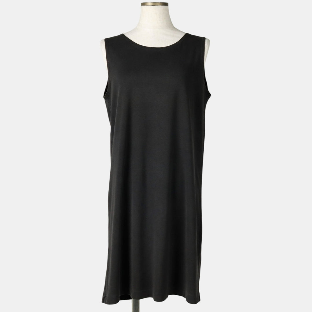 2000'S Patagonia 58705SP00 Half-length Sleeveless A-line Dress, Women's Size S (approx.) unclear black type Vintage Second Hand