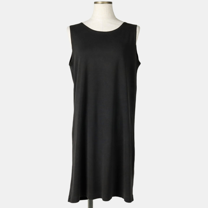 2000'S Patagonia 58705SP00 Half-length Sleeveless A-line Dress, Women's Size S (approx.) unclear black type Vintage Second Hand