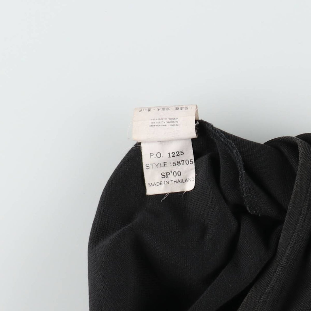 2000'S Patagonia 58705SP00 Half-length Sleeveless A-line Dress, Women's Size S (approx.) unclear black type Vintage Second Hand