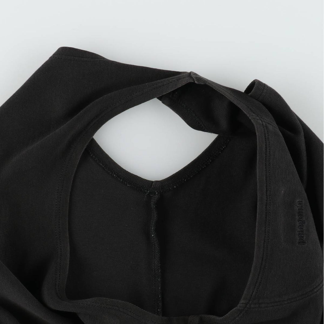2000'S Patagonia 58705SP00 Half-length Sleeveless A-line Dress, Women's Size S (approx.) unclear black type Vintage Second Hand