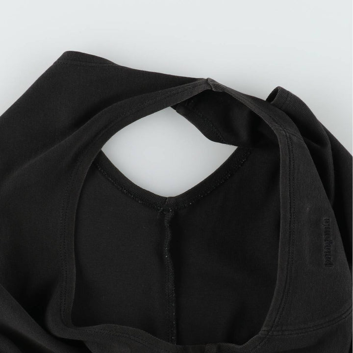 2000'S Patagonia 58705SP00 Half-length Sleeveless A-line Dress, Women's Size S (approx.) unclear black type Vintage Second Hand