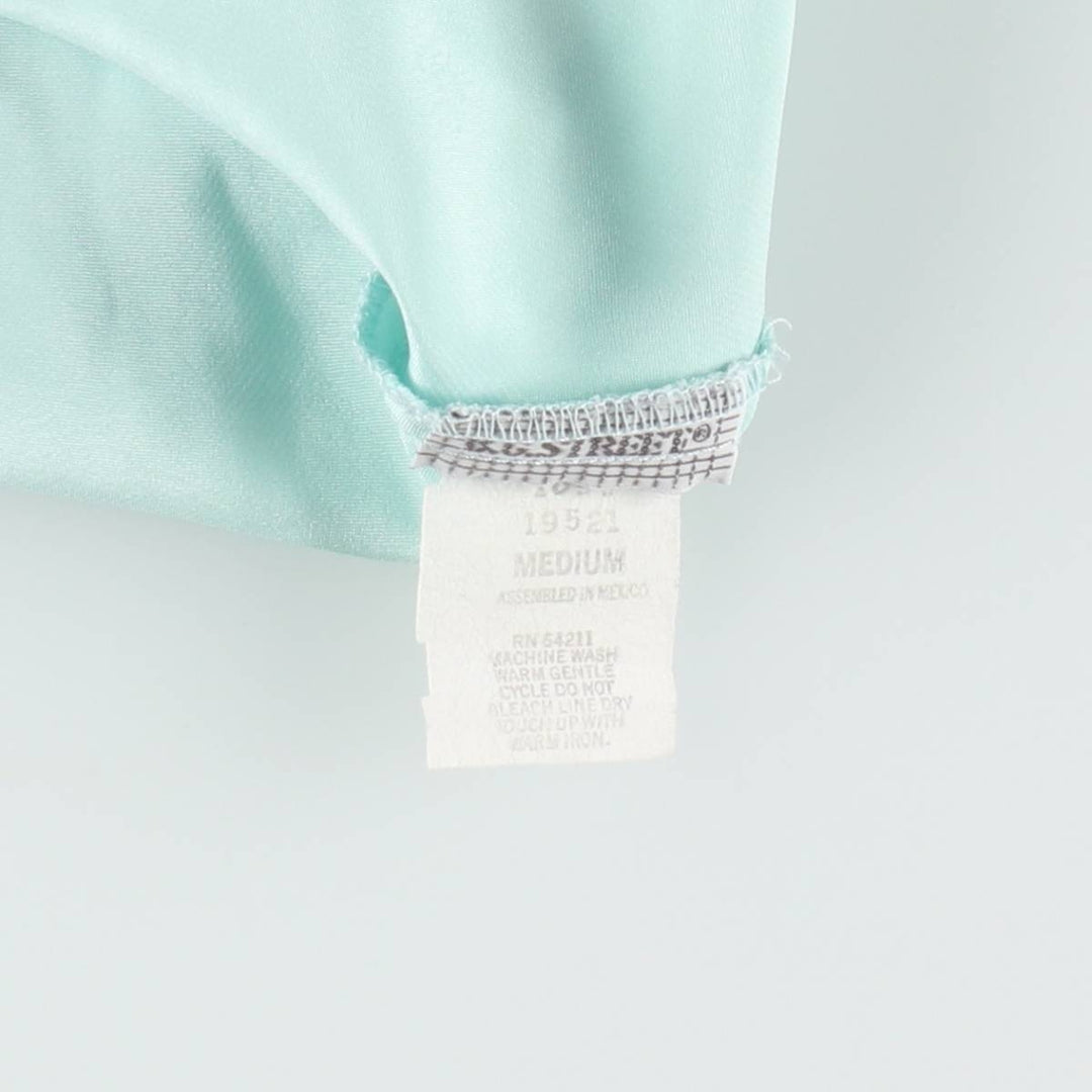 Half-length lingerie sleeveless dress, women's size M (approx.) unclear Blue type light blue Vintage Second Hand