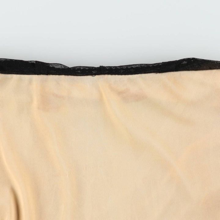 Lux Lux Dot Pattern Tulle Half-Length Flare Skirt (Women's Size XS) Nylon black type Vintage Second Hand