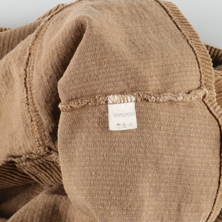 ONE WAY Corduroy Mini Skirt (Women's Size M) polyester beige type brown Vintage Second Hand