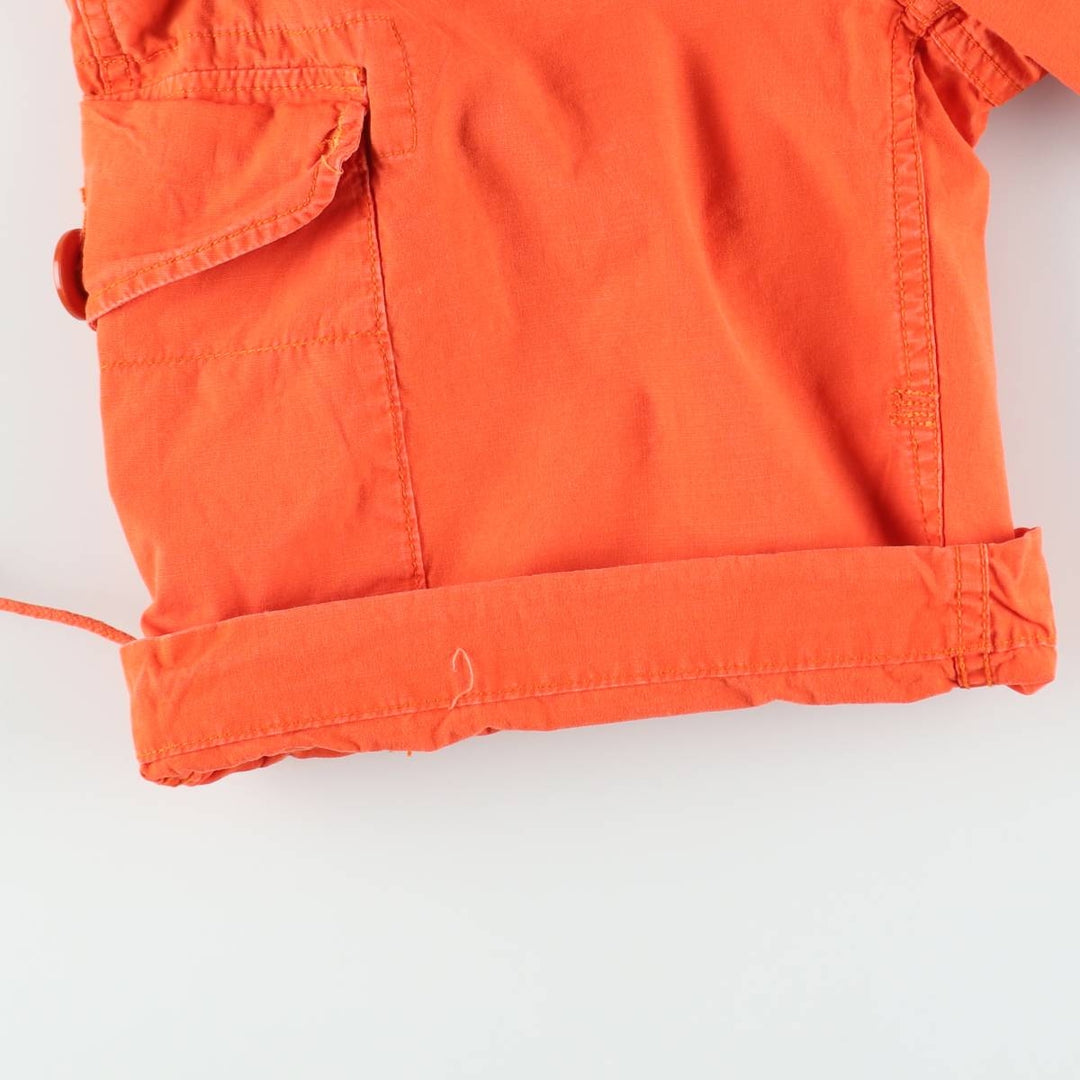 Ralph Lauren POLO by Ralph Lauren cargo shorts, short pants, men's size w32 cotton orange type Vintage Second Hand