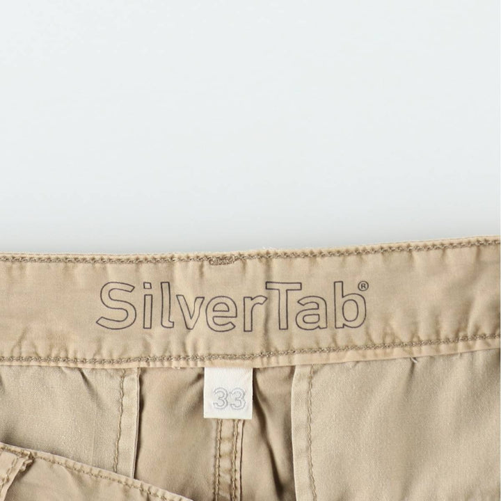 Levi's SILVER TAB Cargo Shorts, Men's Size W34 (approx.) cotton Beige type Vintage Second Hand