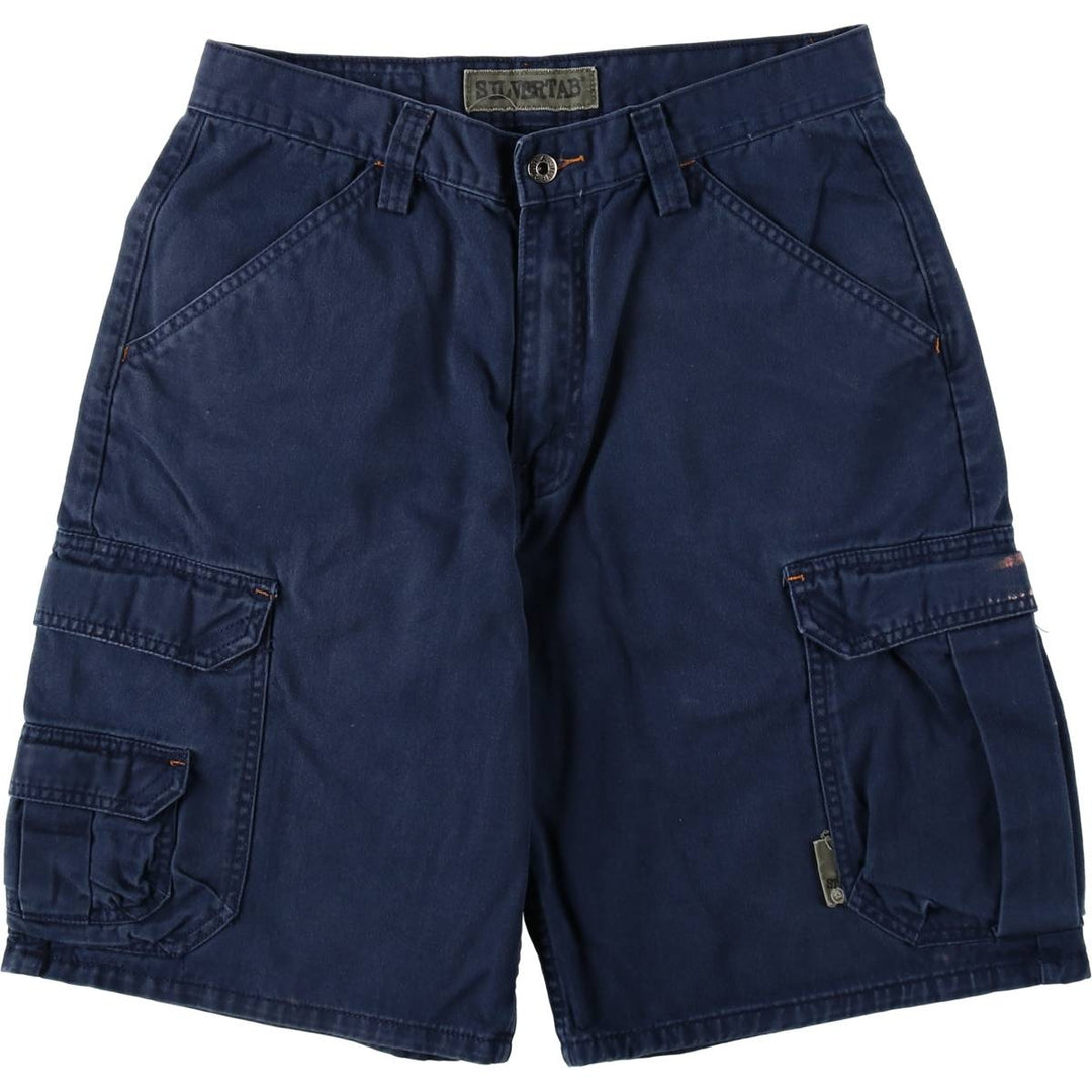 Levi's SILVER TAB Cargo Shorts, Men's Size W31 (approx.) cotton navy blue type Vintage Second Hand