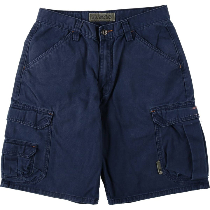 Levi's SILVER TAB Cargo Shorts, Men's Size W31 (approx.) cotton navy blue type Vintage Second Hand