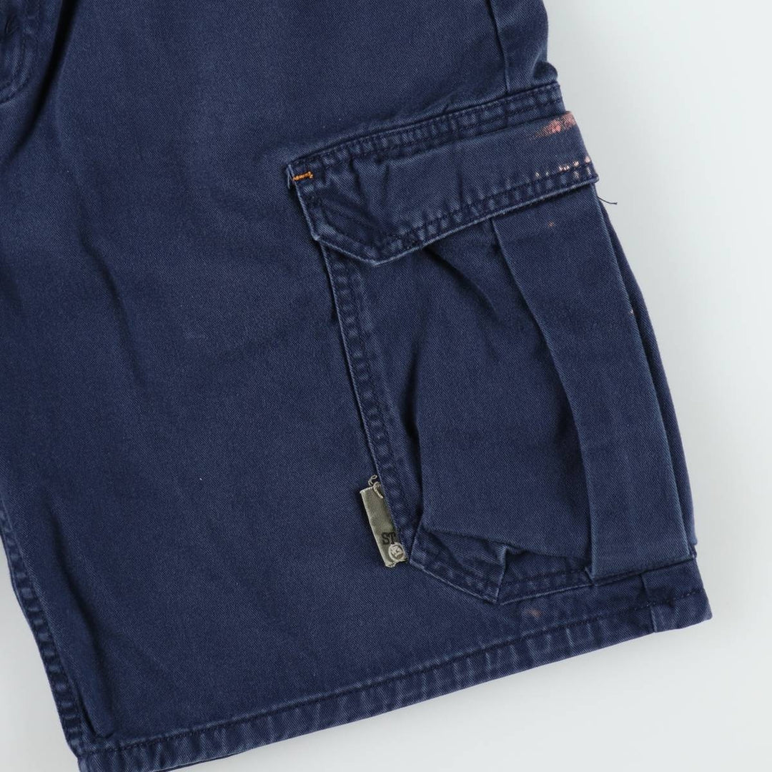 Levi's SILVER TAB Cargo Shorts, Men's Size W31 (approx.) cotton navy blue type Vintage Second Hand