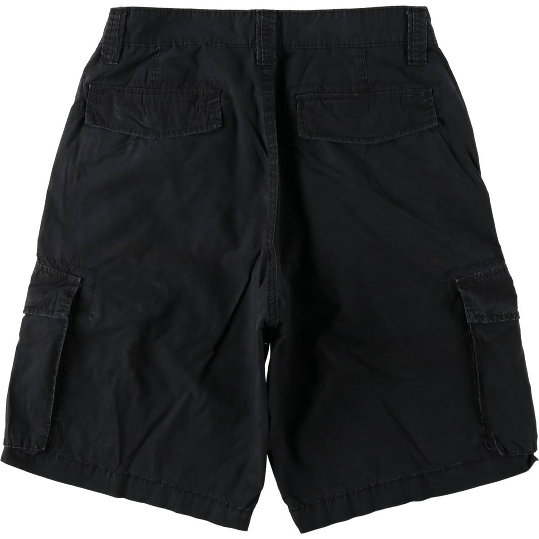 Ralph Lauren POLO JEANS COMPANY cargo shorts, men's size W34 (approx.) cotton black type Vintage Second Hand