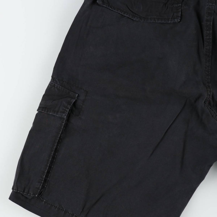 Ralph Lauren POLO JEANS COMPANY cargo shorts, men's size W34 (approx.) cotton black type Vintage Second Hand