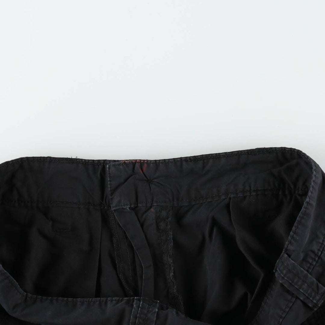 Ralph Lauren POLO JEANS COMPANY cargo shorts, men's size W34 (approx.) cotton black type Vintage Second Hand