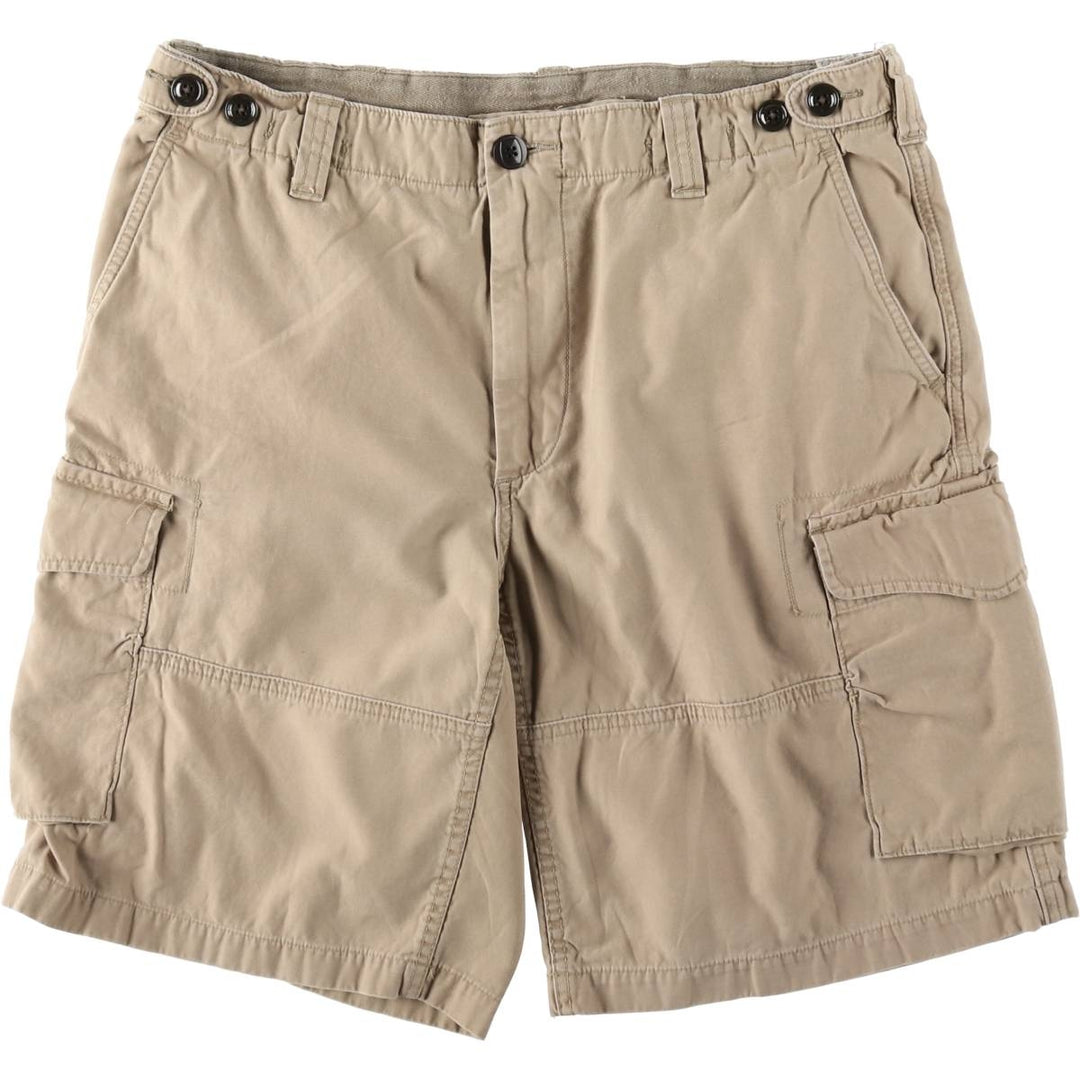 Ralph Lauren POLO RALPH LAUREN CLASSIC FIT Cargo Shorts, Men's Size W35 (approx.) cotton beige type brown Vintage Second Hand