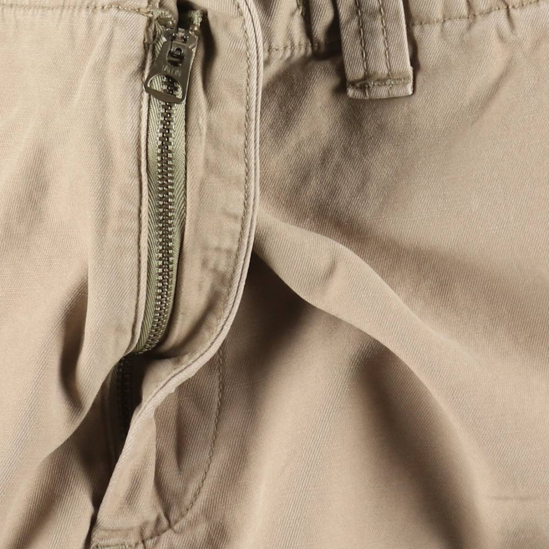 Ralph Lauren POLO RALPH LAUREN CLASSIC FIT Cargo Shorts, Men's Size W35 (approx.) cotton beige type brown Vintage Second Hand