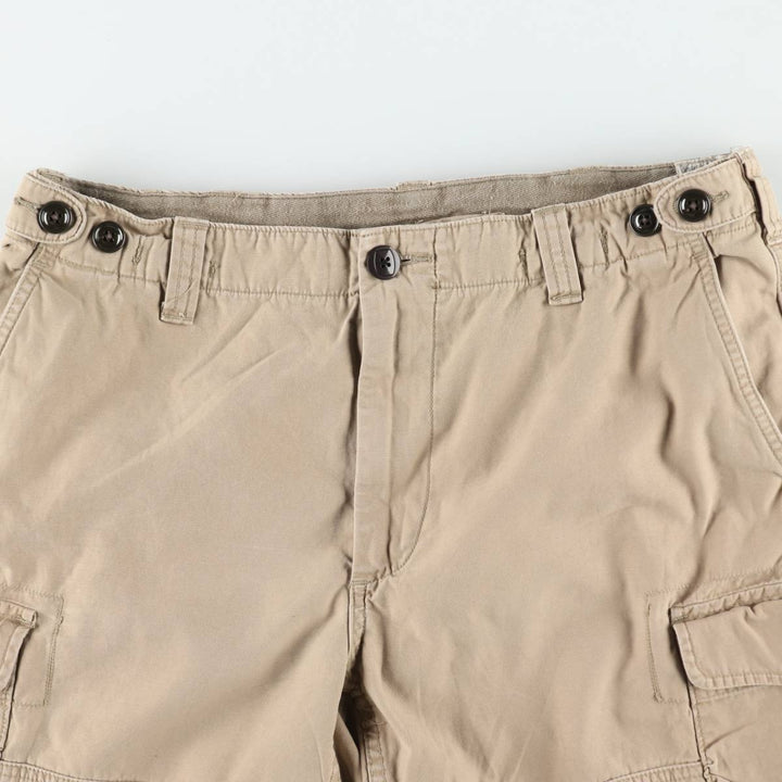 Ralph Lauren POLO RALPH LAUREN CLASSIC FIT Cargo Shorts, Men's Size W35 (approx.) cotton beige type brown Vintage Second Hand