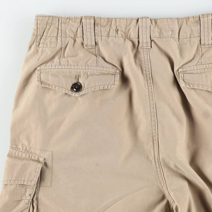Ralph Lauren POLO RALPH LAUREN CLASSIC FIT Cargo Shorts, Men's Size W35 (approx.) cotton beige type brown Vintage Second Hand