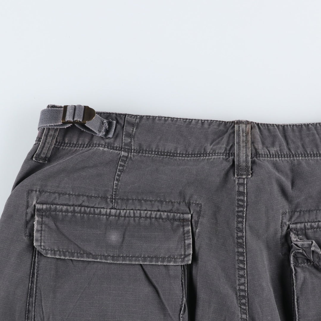 Ralph Lauren POLO JEANS COMPANY cargo shorts, men's size W34 (approx.) cotton Charcoal Vintage Second Hand
