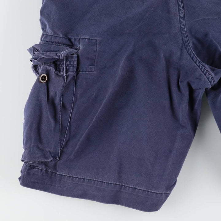 Ralph Lauren POLO by Ralph Lauren cargo shorts, men's size W31 cotton navy blue type Vintage Second Hand