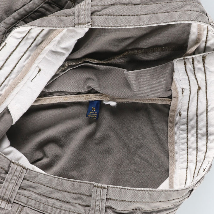 Ralph Lauren POLO RALPH LAUREN cargo shorts, men's size W38 cotton Khaki type Vintage Second Hand